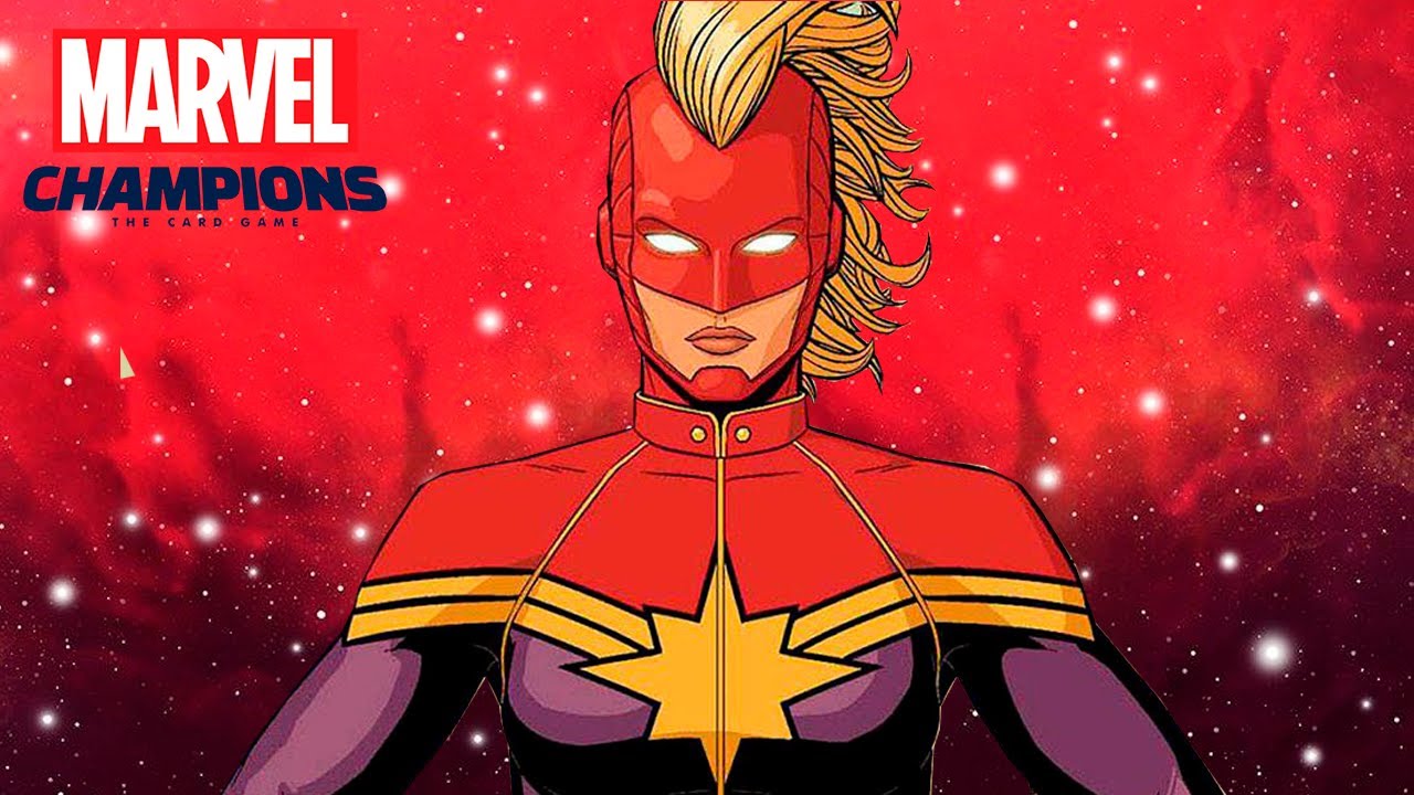 MARVEL CHAMPIONS | Capitana Marvel Agresividad!