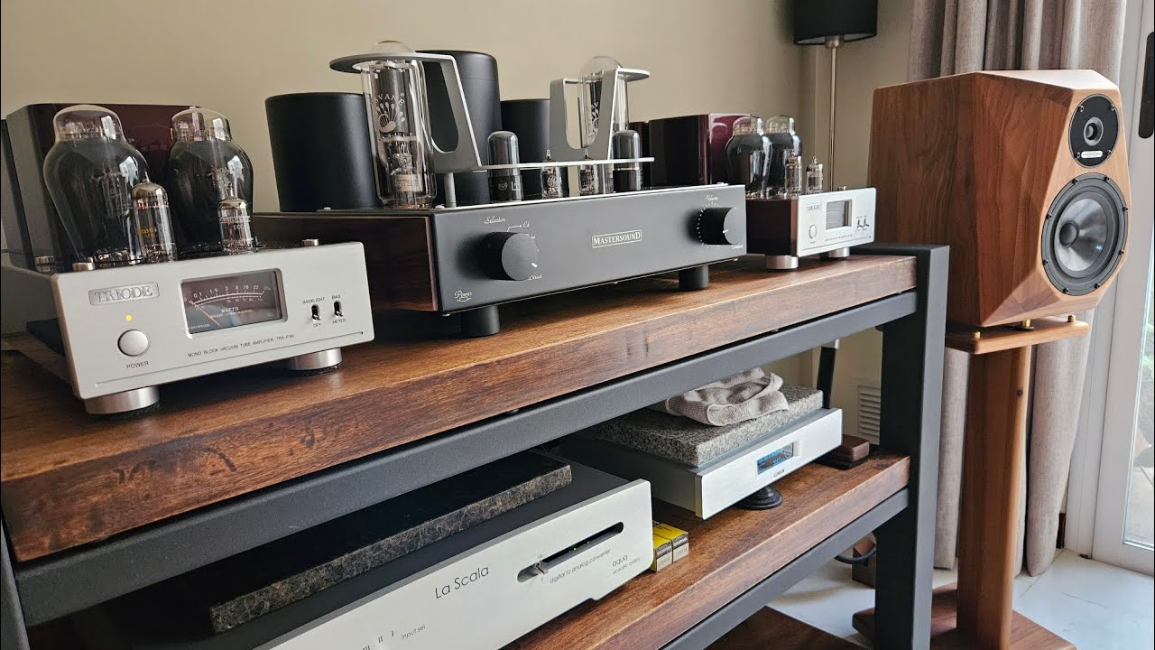 Triode TRX-P3M&nbsp; + Diapason Adamantes III 25th + Aqua La Scala MkII Optologic