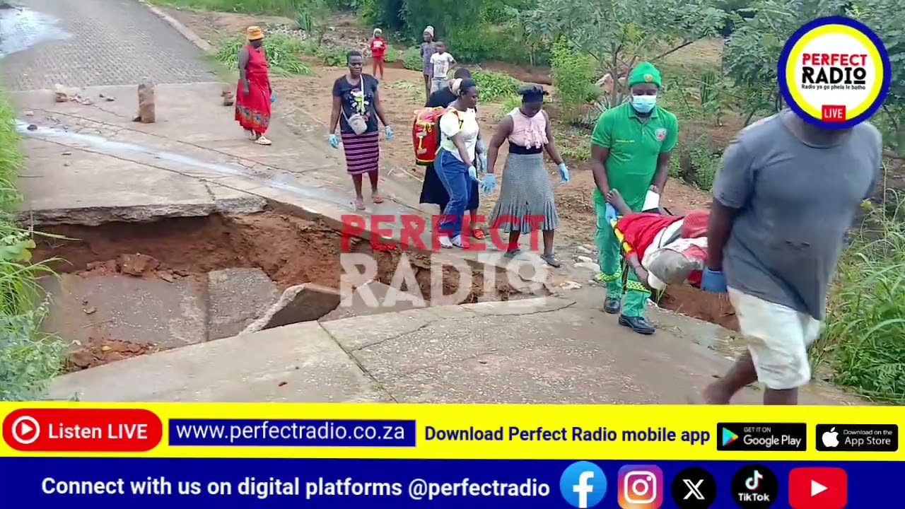 Bolobedu villages are in isolation due to overflowing Molototsi river 