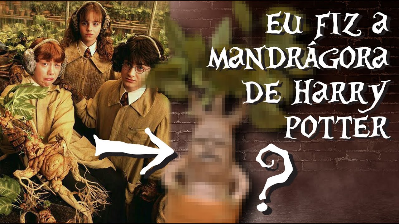 DIY MANDRÁGORA DE HARRY POTTER
