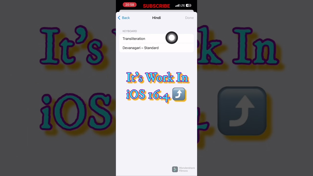 Iphone easy hindi typing keyboard setting #iphone #iphonetricks #iphonetipsandtricks #hindi  #shorts