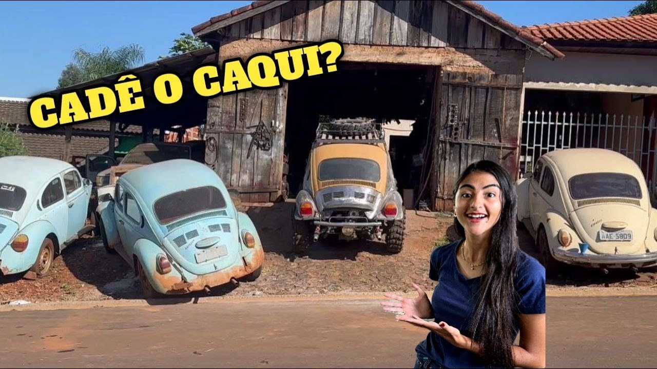 POR QUE O FUSCA CAQUI SUMIU???