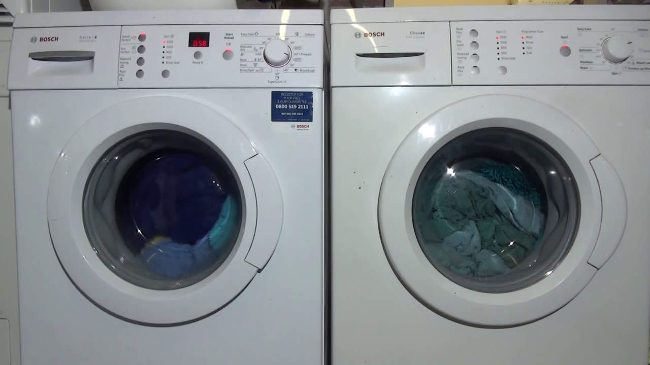 Wash race No.67 : Bosch classixx cotton 60'c Speed Perfect vs Express