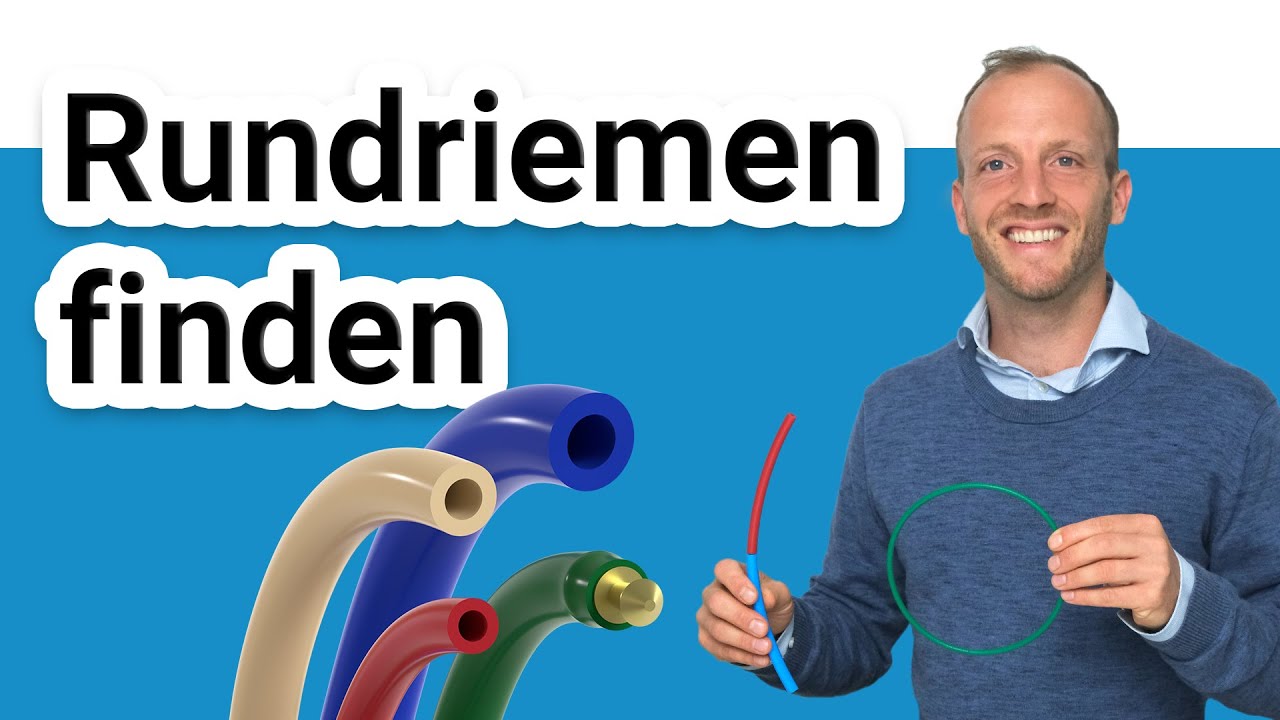 Rundriemen finden | Material, Härtegrad, Verschweißung, Umlenkung | HowTo – Z24.de