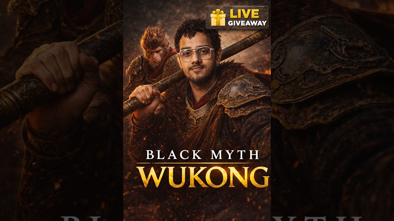 Giveaway Alert! Black Myth Wukong is INSANE 😳🔥 #2 #shorts