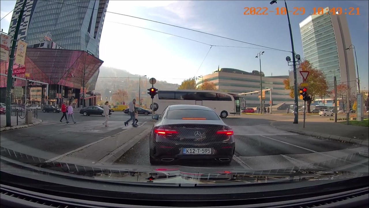 Vožnja: Kolodvorska - Aria SC #october #2022 #visitbosnia #visitsarajevo #onboardcam #dashcam #bih