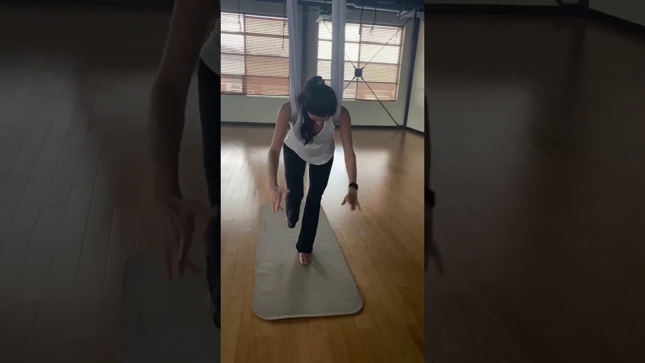Short Aerial Yoga Sequence