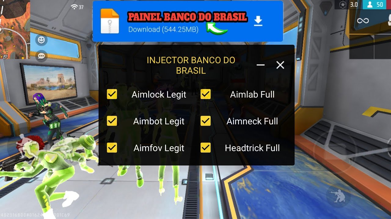 HS PESCO&Ccedil;O NA PASTA DATA+HOLOGRAMA FREE FIRE 2026🥱 XIT AUX&Iacute;LIO+PAINEL BANCO DO BRASIL ANDROID/IOS⚡💥