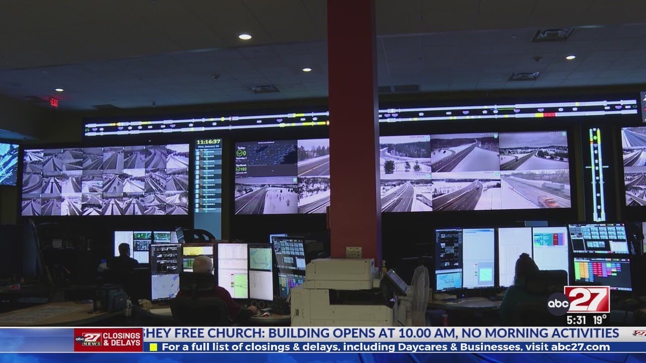 Pennsylvania Turnpike uses technology -- and big equipment -- to clear snow
