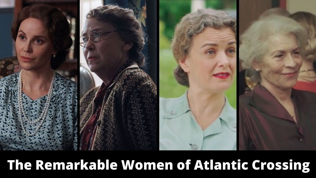 Замечательные женщины PBS Atlantic Crossing | Элеонора Рузвельт,...