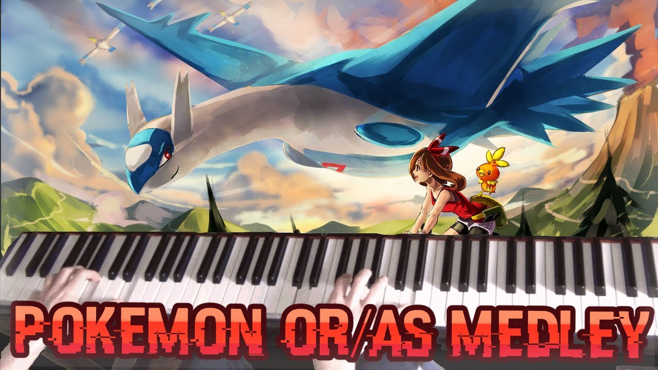 🎹 Pokémon Omega Ruby/Alpha Sapphire Piano Medley || Aqare || AquareCover