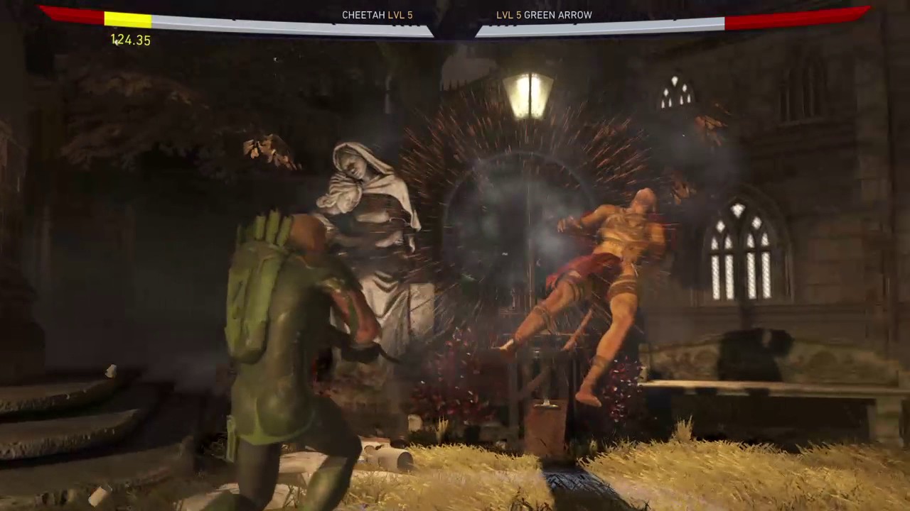 Injustice 2 Cheetah vs Green Arrow