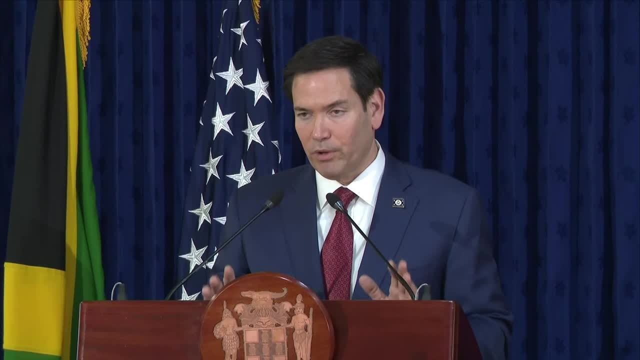 Secretary of State Marco Rubio reacts to Signal leak of strike plans