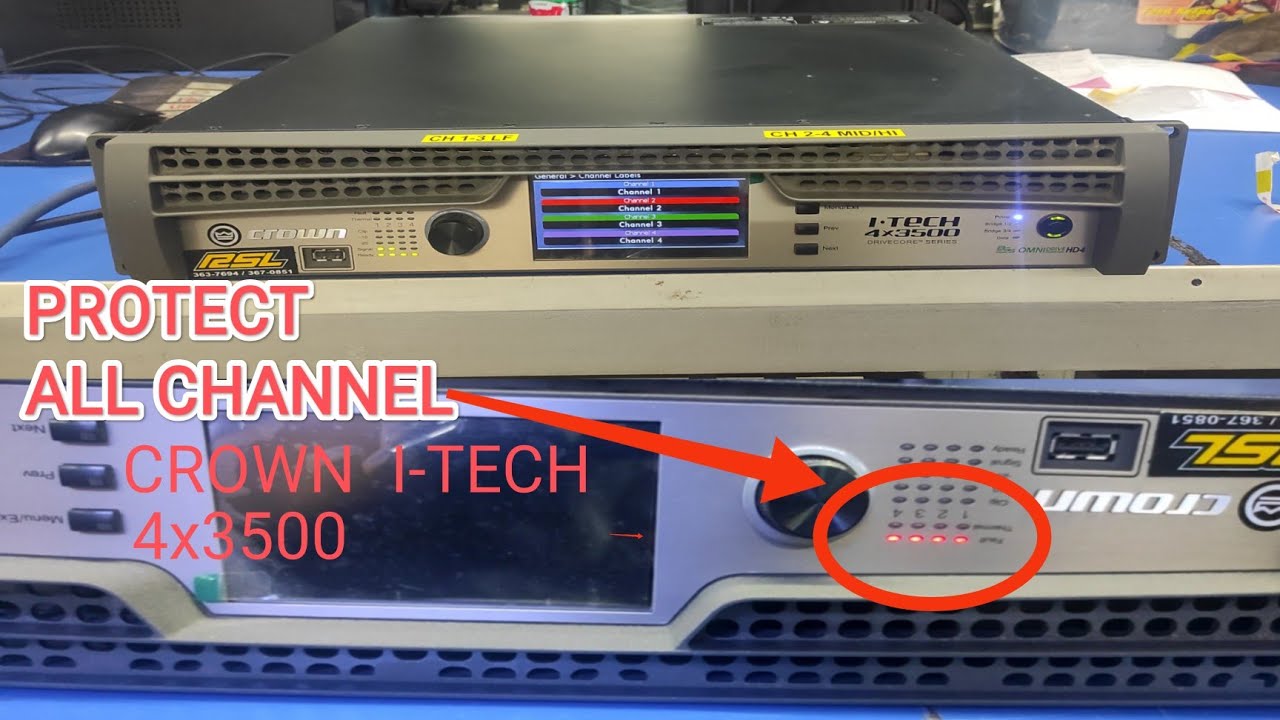 CROWN I-TECH 4X3500 (protect problem)
