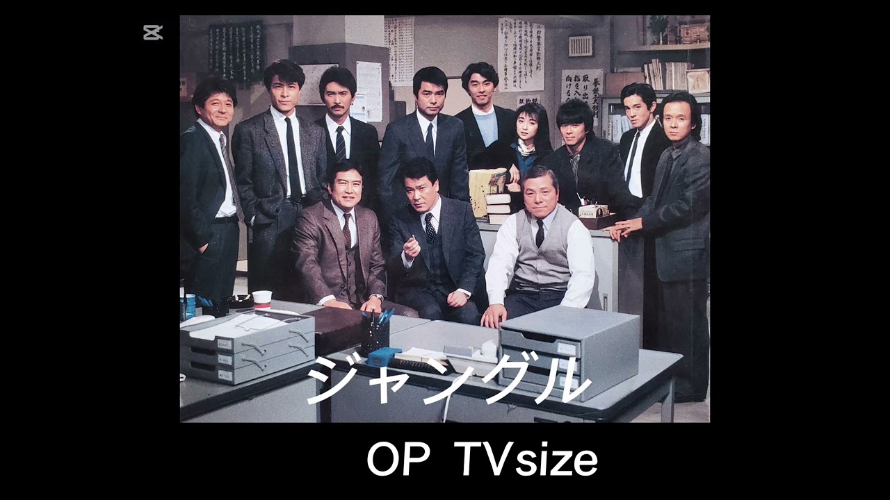 刑事ドラマ ジャングル OP TVsize ｢音源｣