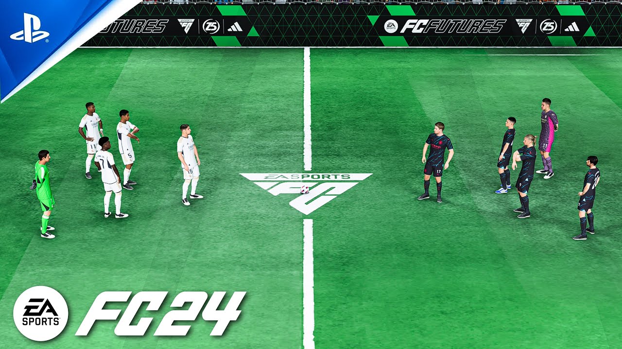 FC 24 VOLTA | Real Madrid vs Manchester City | Bellingham vs Haaland