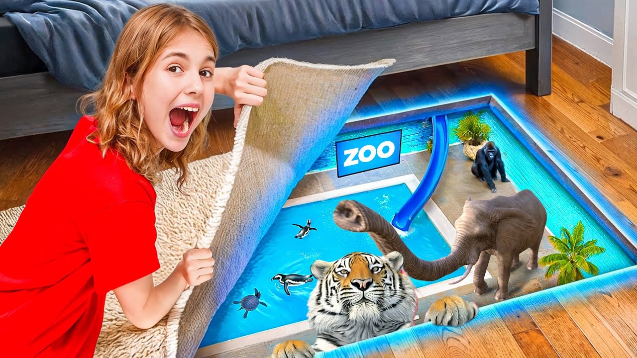 MARIA phát hiện sở thú bí mật ngay trong nhà mình!