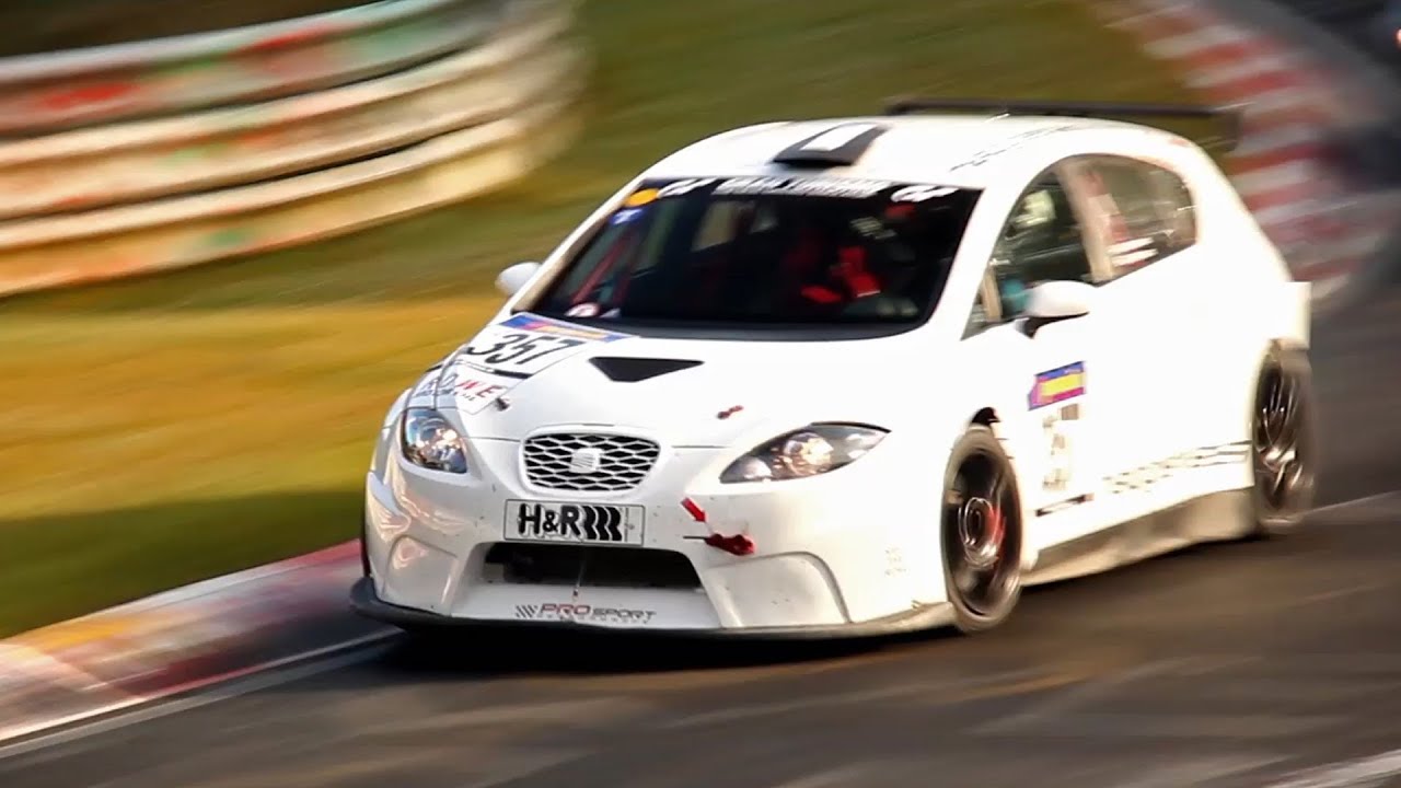Seat Leon Supercopa - Lovely Sound on the Nürburgring! - 1080p HD
