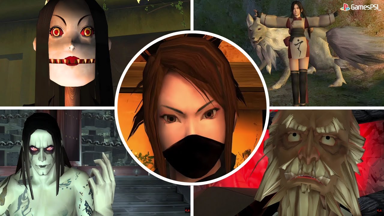 Tenchu: Wrath of Heaven &ndash; All Ayame Boss Fights (No Damage, HD, JP Voice + Eng Subs)