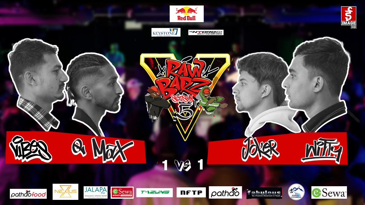 Red Bull presents Raw Barz Season 5 -Top 20 Battle ( Part-4 )