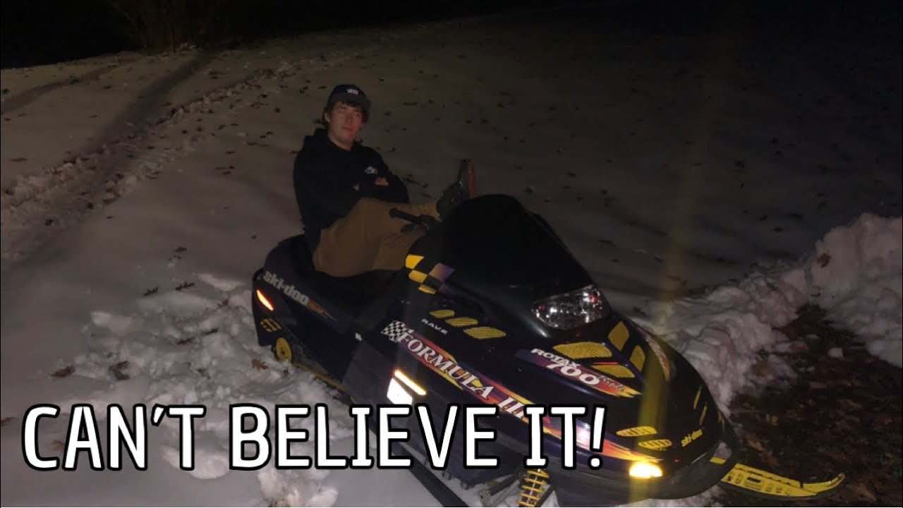 I BOUGHT A SNOWMOBILE!