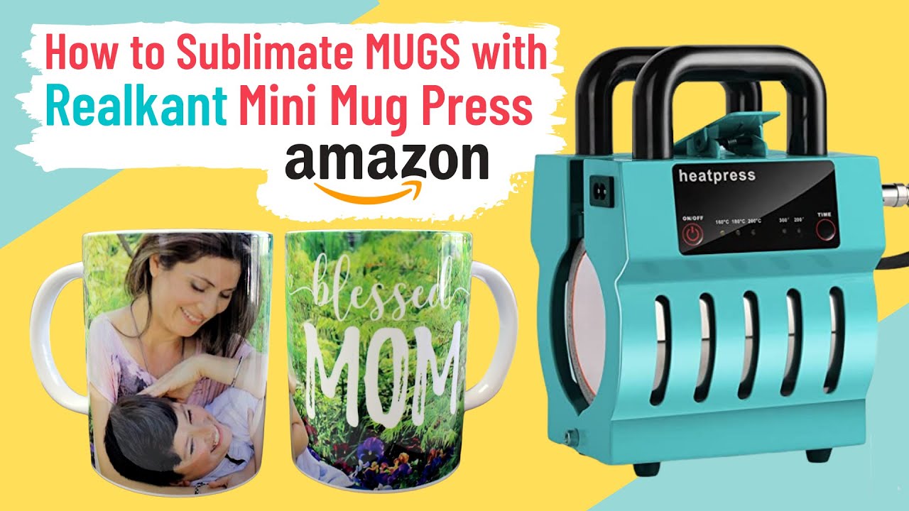 The cutest Mini Mug Press Machine {Unboxing, Review and Tutorial} How to Sublimate Mugs