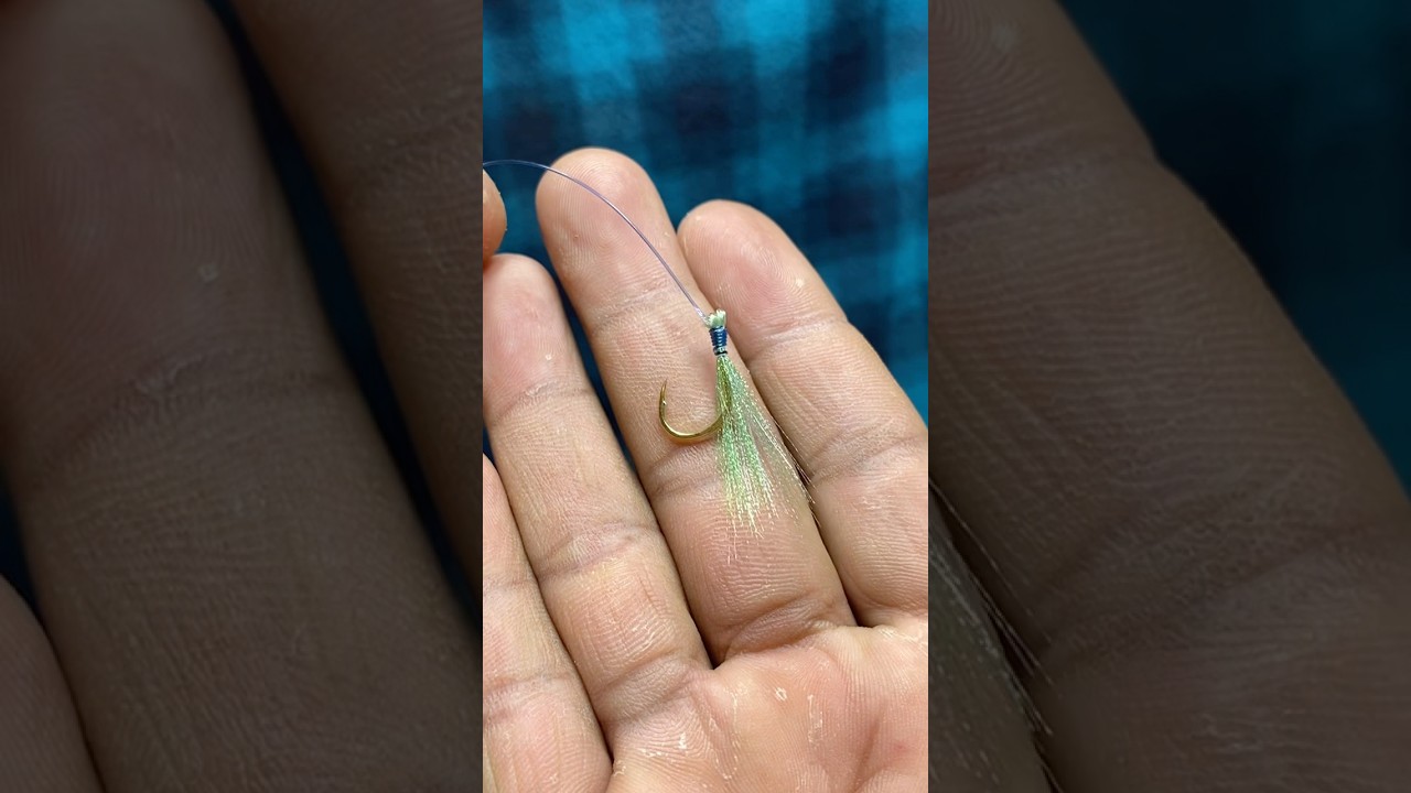 HOW TO TIE SABIKI FISHING RIGS #fishingtutorial #shortvideo #fishingtips #sabikirig #fishingknot