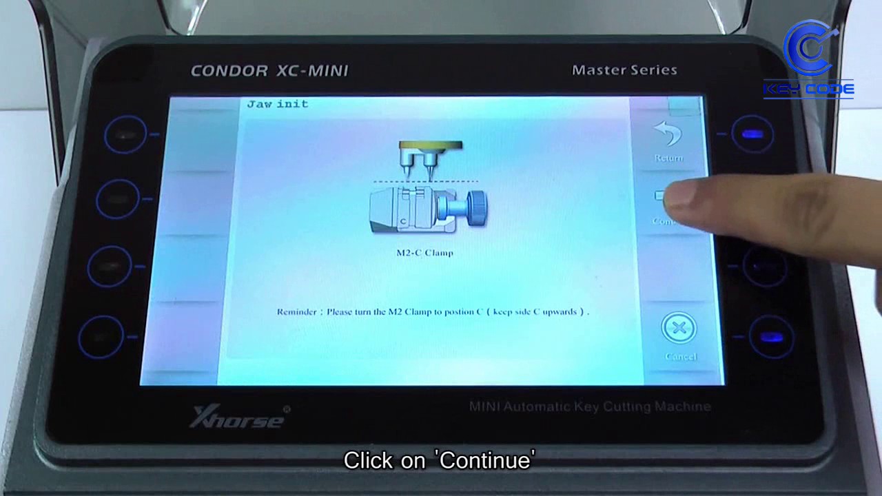 XHorse Condor XC Mini 3 3 2 M2 Clamp Calibration