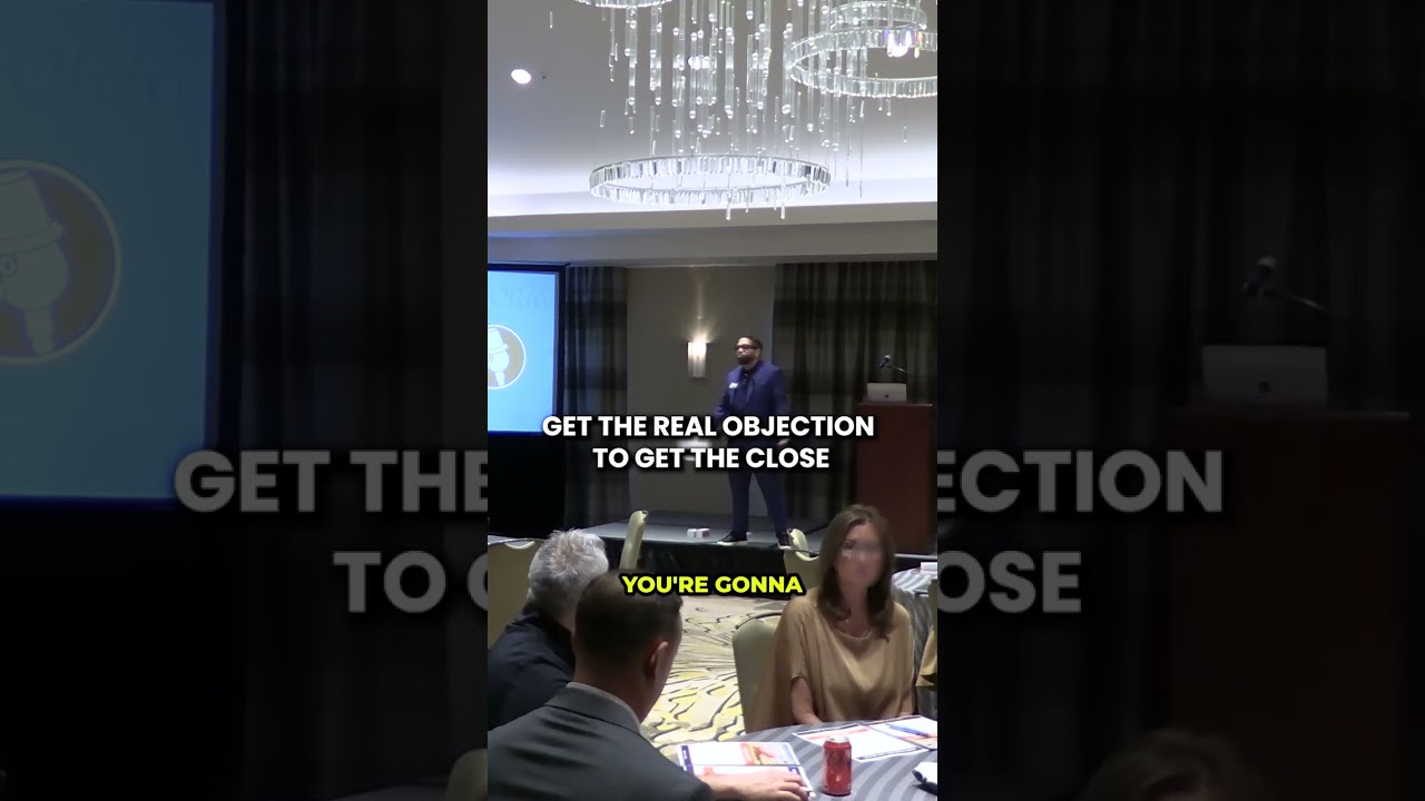 Most deals stall when the real objection never gets uncovered. #shorts