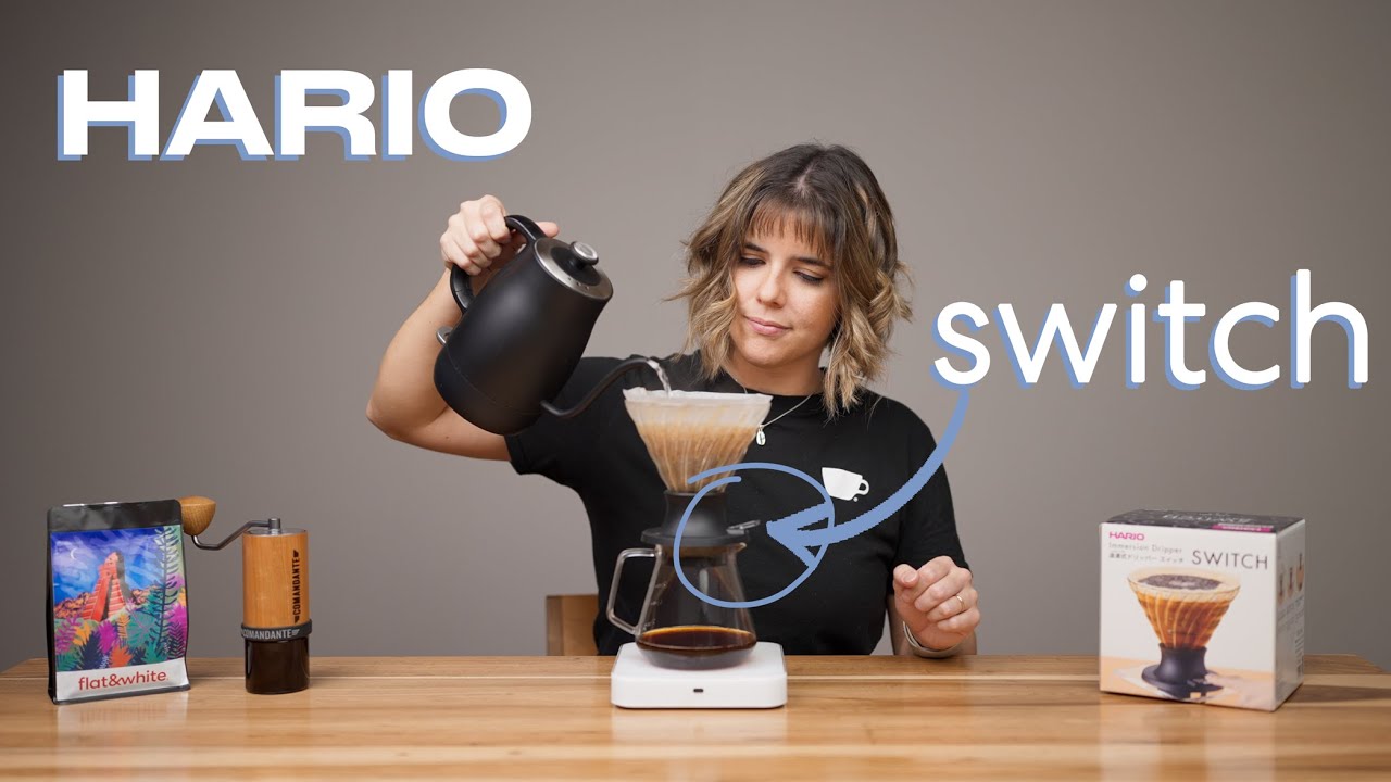 ¿LA MEJOR CAFETERA MANUAL? INMERSIÓN y PERCOLACIÓN en UNO: Hario Switch
