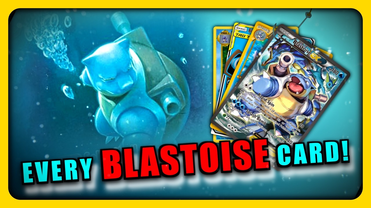 Every Blastoise Card - The Ultimate Pokemon Master List