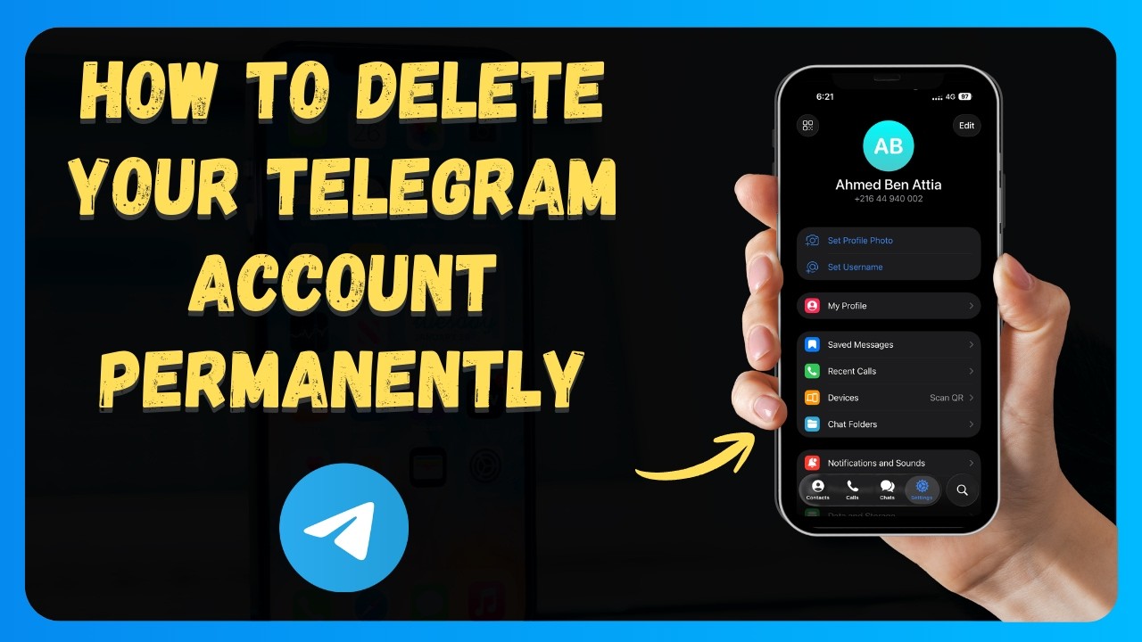 How to Delete Your Telegram Account Permanently 🧨 [New 2026 Update]