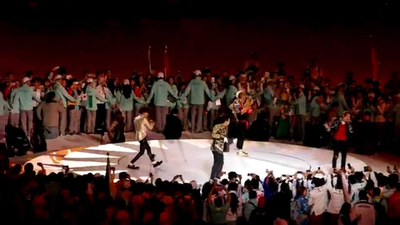 [041014] BIGBANG @ INCHEON ASIAN GAMES 2014 - Bad Boy