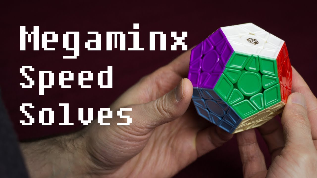 ASMR Megaminx Solves with Ear-to-Ear Scrambles | Relaxing smooth plastic sounds | Cubing ASMR