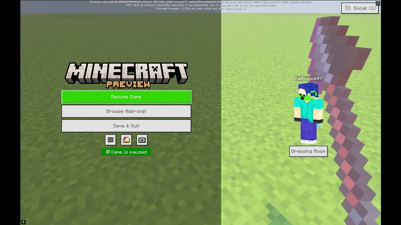 Spear & Nautilus In Minecraft
