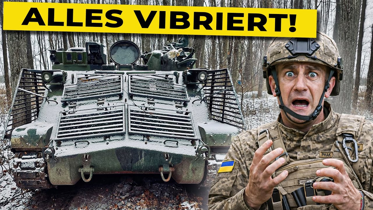Erste Fahrt ukrainischer Soldaten im PBV 302: „Ich zittere am ganzen Körper!“ 😱