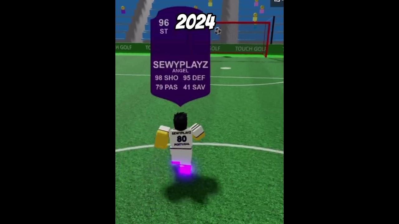 I miss the old touch football&hellip;.  (Roblox)