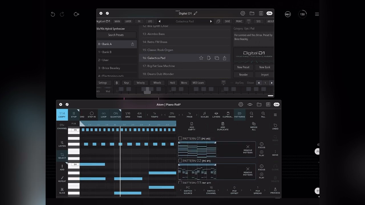 Audio kit D1 preset sound showcas