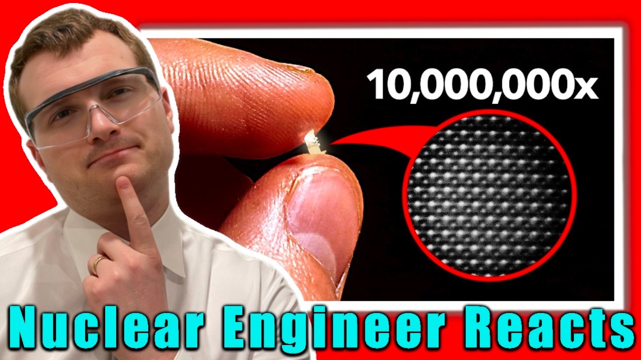 What if you keep zooming in? - Nuclear Engineer Reacts to Veritasium
