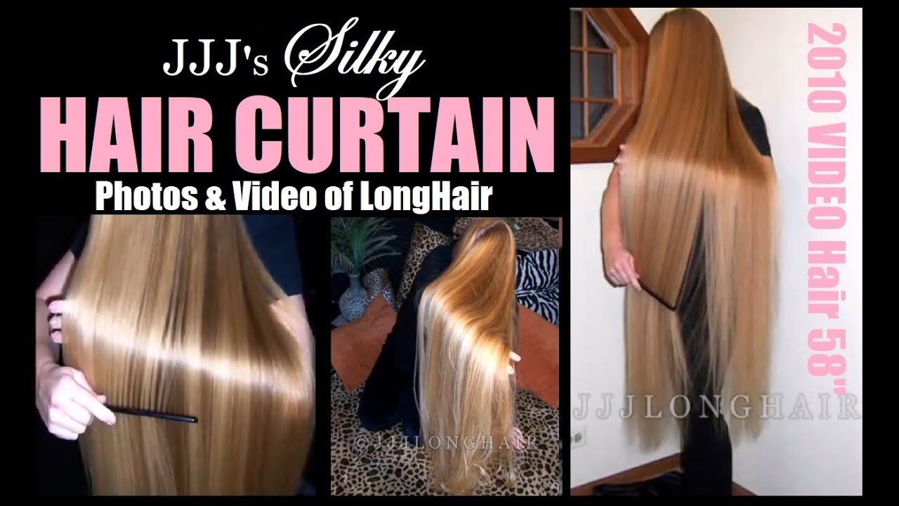 Silky Long Hair Curtain❤️ 2010 Photos & Video of calf length hair! NOW PUBLIC AGAIN!