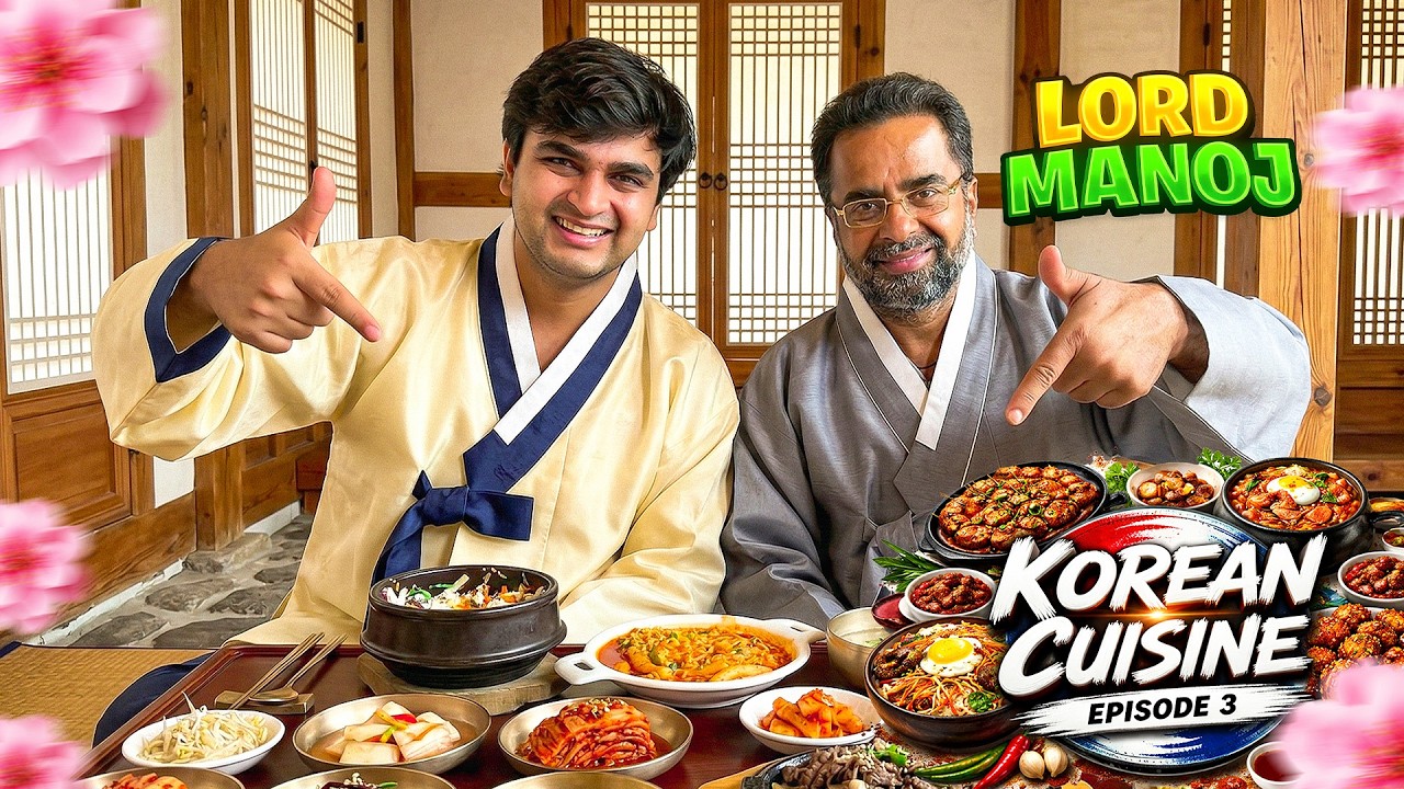 Trying Korean Authentic Food &iexcl; World Food Series | Ep3