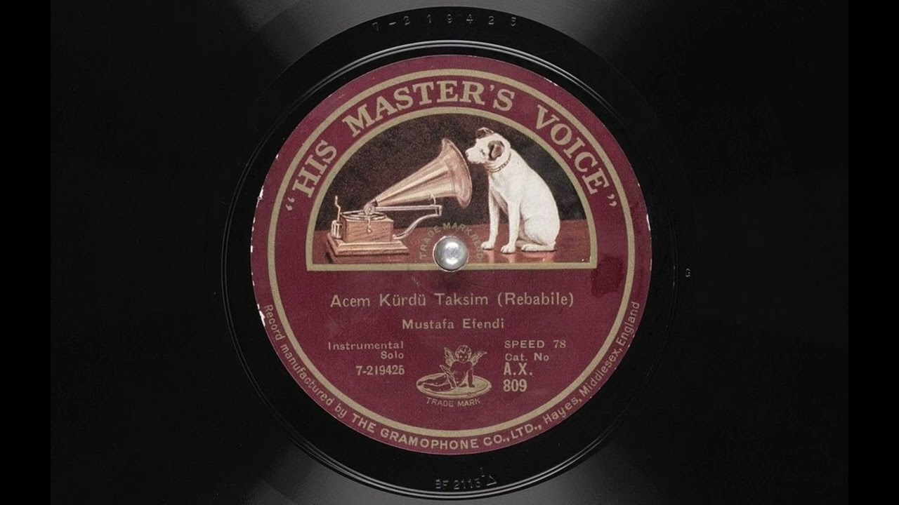 Mustafa Efendi Acem-Kürdî Rebâb Taksîmi