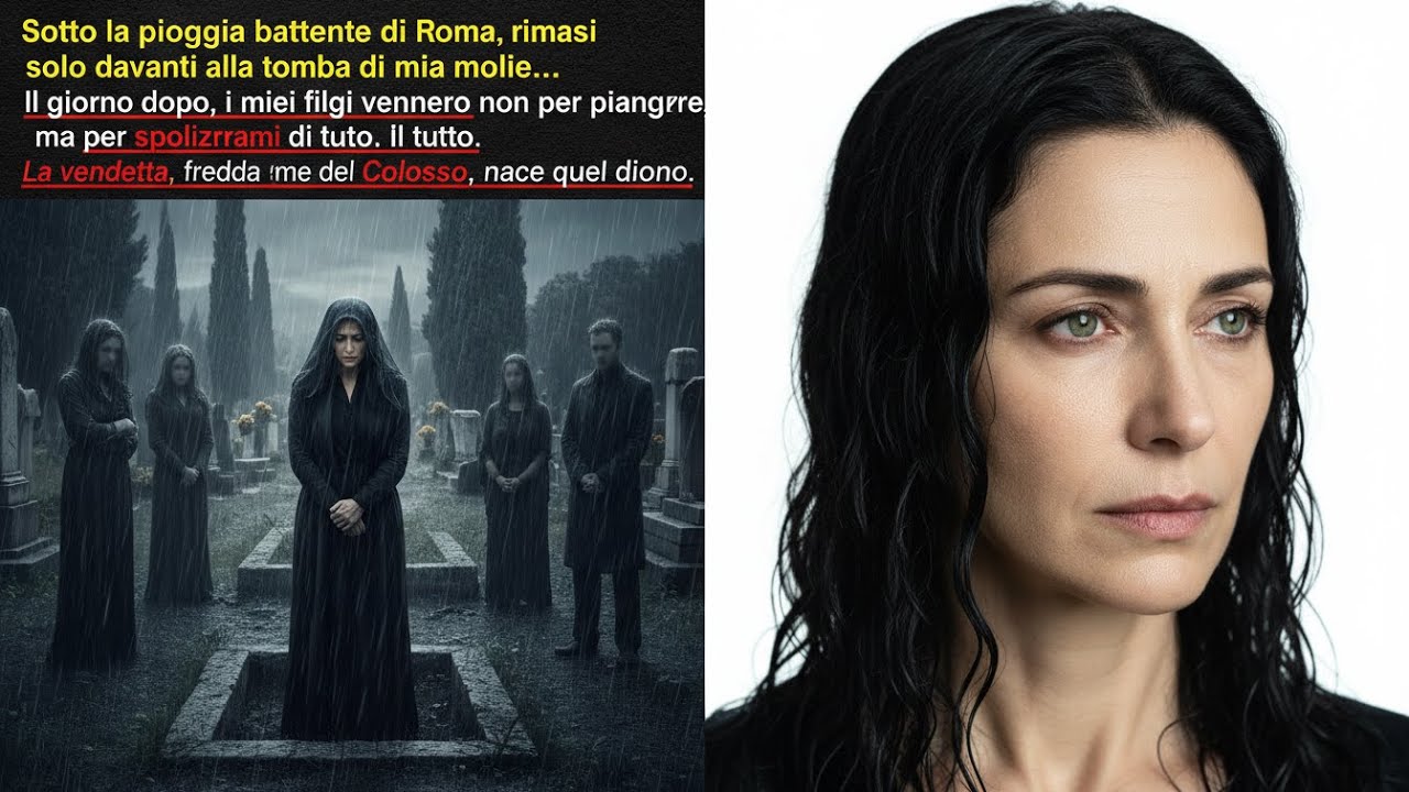 AL FUNERALE DI MIA MOGLIE RIMASI SOLA SOTTO LA PIOGGIA… IL GIORNO DOPO I MIEI FIGLI VENNERO...