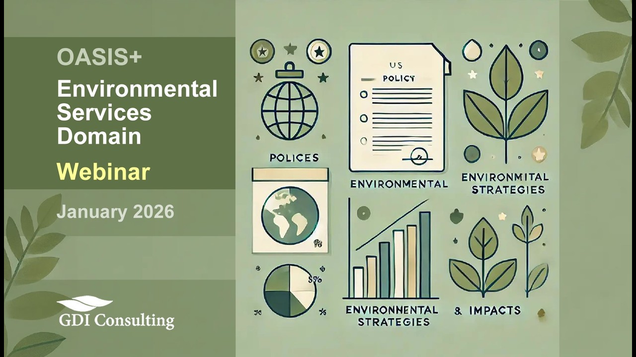 GSA OASIS Plus Phase II Environmental Services - Webinar by GDIC - Jan 28 2026