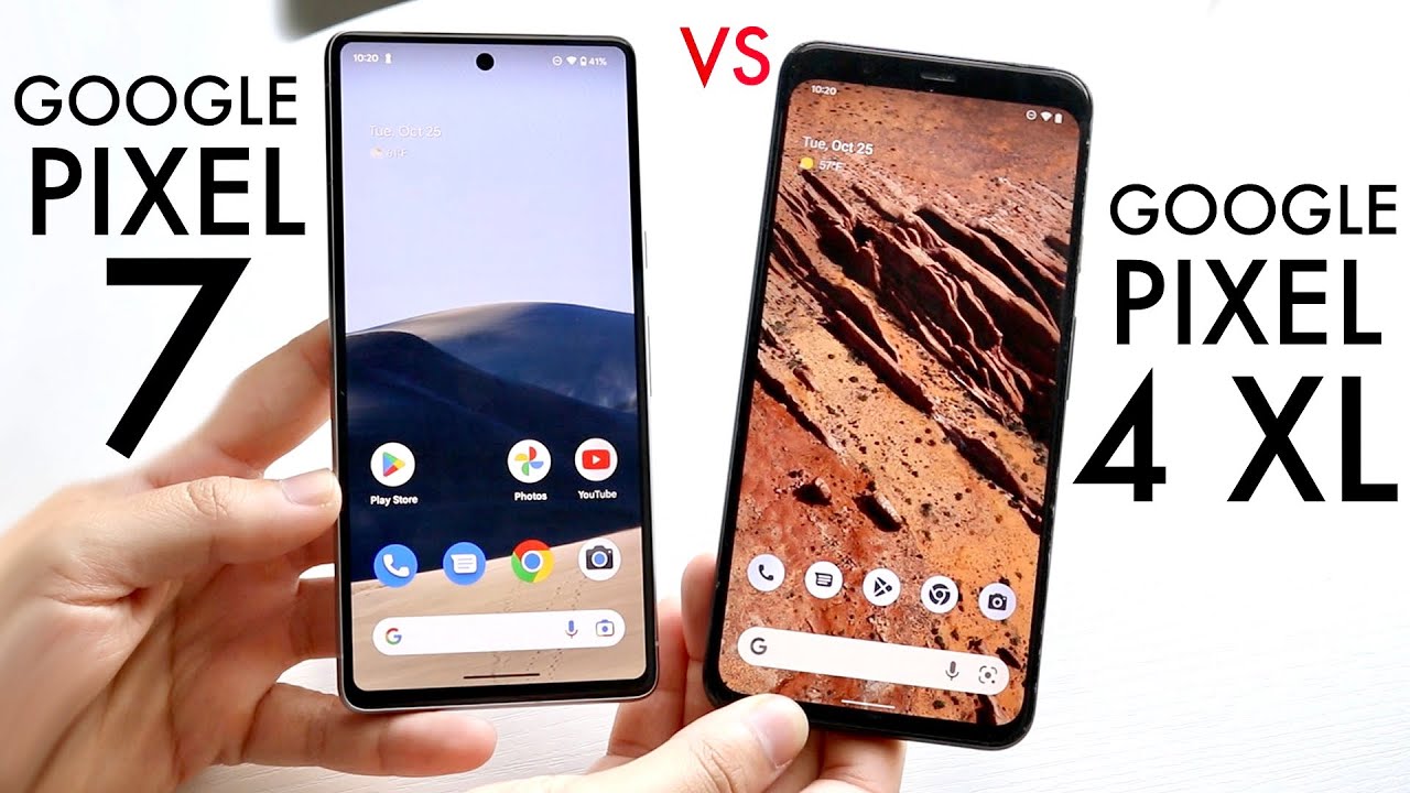 Google Pixel 7 Vs Google Pixel 4 XL! (Comparison) (Review)
