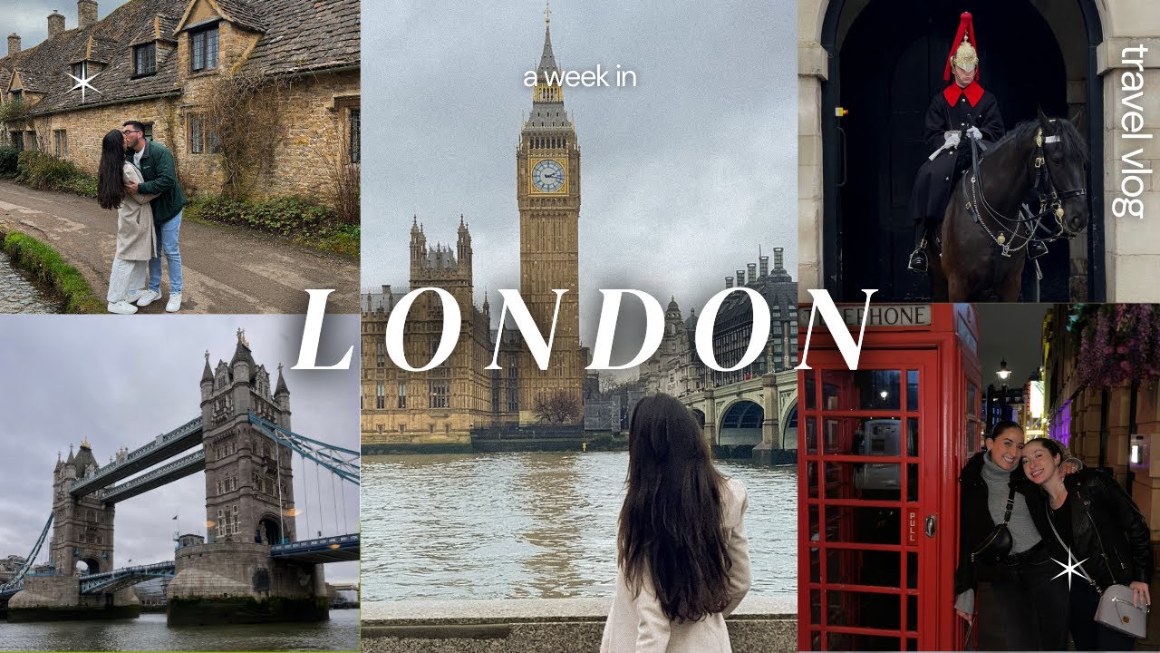 travel vlog: LONDON, UK + DAY TRIP TO THE COTSWOLD🇬🇧