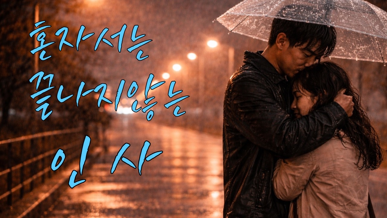 혼자서는 끝나지 않는 인사 #감성발라드 #감성가요 #kpop #이별
