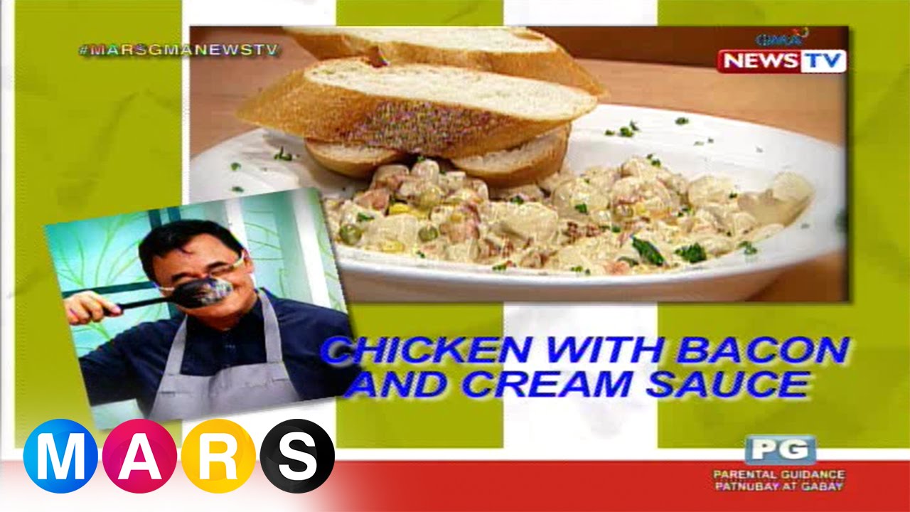 Mars: Chicken with Bacon and Cream Sauce by Manny Casta&ntilde;eda