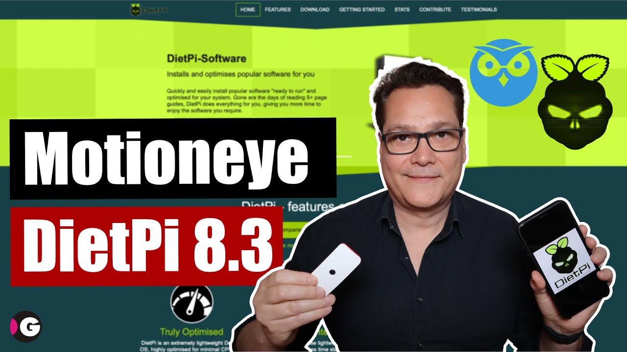 DietPi 8.3: Motioneye wieder zur&uuml;ck! Installation auf Raspberry Pi Zero W