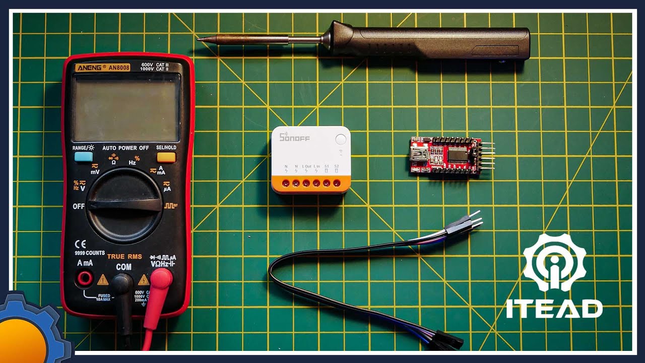 Flashing Tasmota on Sonoff MiniR4 Extreme with web tools